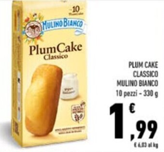 Conad PLUM CAKE CLASSICO MULINO BIANCO 10 pezzi - 330 g offerta