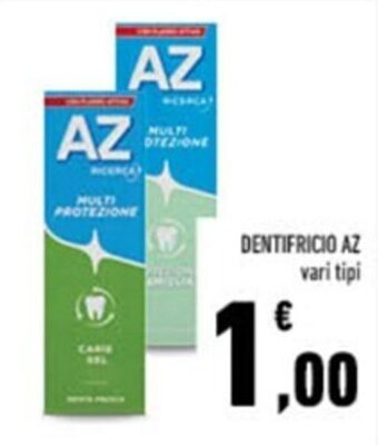 Conad DENTIFRICIO AZ vari tipi offerta