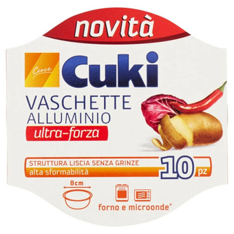 Ipercoop Linea vaschette in alluminio cuki offerta