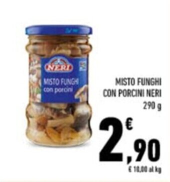 Conad MISTO FUNGHI CON PORCINI NERI 290 g offerta