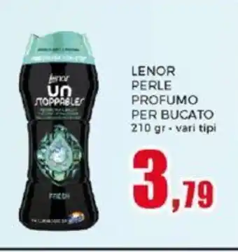 Happy Casa LENOR PERLE PROFUMO PER BUCATO 210 gr - vari tipi offerta