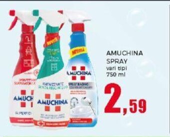 Happy Casa AMUCHINA SPRAY vari tipi 750 ml offerta