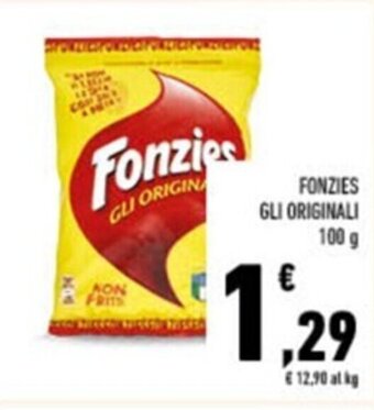 Conad FONZIES GLI ORIGINALI 100 g offerta