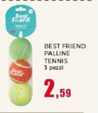 Happy Casa BEST FRIEND PALLINE TENNIS 3 pezzi offerta