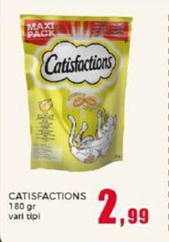 Happy Casa CATISFACTIONS 180 gr vari tipi offerta