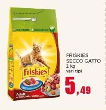 Happy Casa FRISKIES SECCO GATTO 2 kg vari tipi offerta