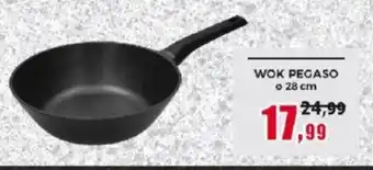 Happy Casa WOK PEGASO ø 28 cm offerta