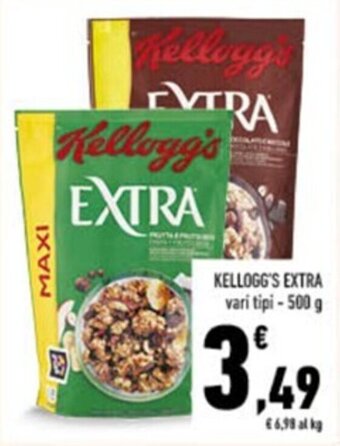 Conad KELLOGG'S EXTRA vari tipi - 500 g offerta