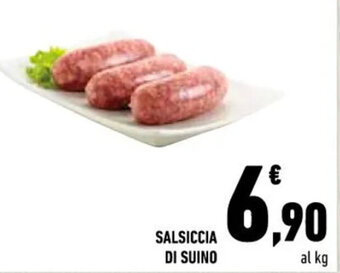 Conad SALSICCIA DI SUINO offerta