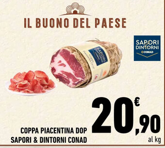 Conad COPPA PIACENTINA DOP SAPORI & DINTORNI CONAD offerta