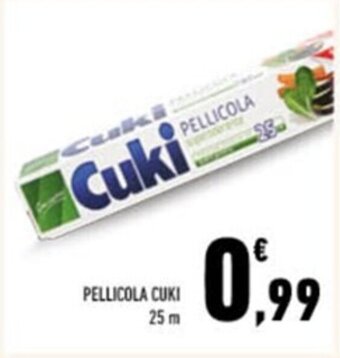 Conad PELLICOLA CUKI 25 m offerta