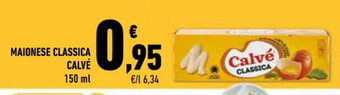 Conad MAIONESE CLASSICA CALVÉ 150 ml offerta