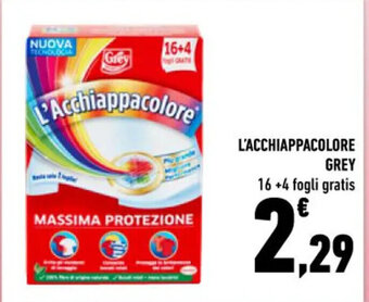 Conad L'ACCHIAPPACOLORE GREY 16 +4 fogli gratis offerta