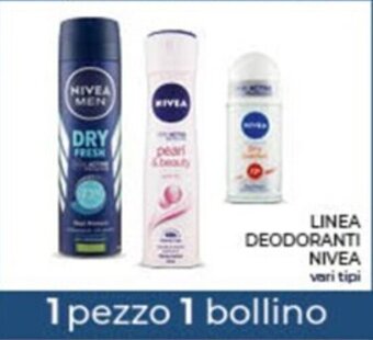 Conad LINEA DEODORANTI NIVEA offerta