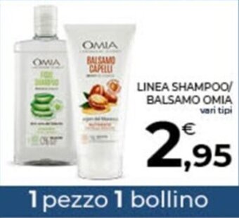 Conad LINEA SHAMPOO/ BALSAMO OMIA offerta