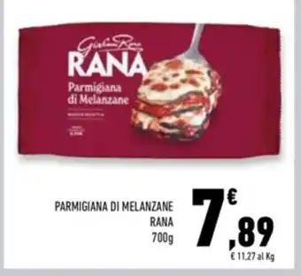 Conad Superstore PARMIGIANA DI MELANZANE RANA 700g offerta
