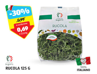 ALDI RUCOLA 125 G offerta