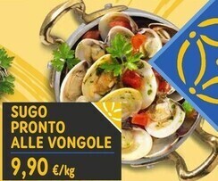 Sapore di Mare Sugo pronto alle vongole offerta