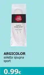 Tigotà Argicolor - soletta spugna sport offerta