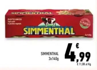 Conad Superstore SIMMENTHAL 3x140g offerta