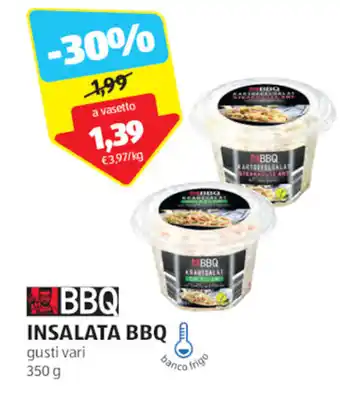 ALDI INSALATA BBQ gusti vari 350 g offerta