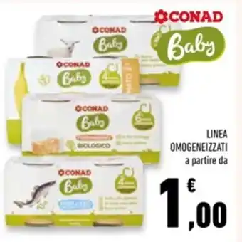 Conad Superstore LINEA OMOGENEIZZATI a partire da offerta