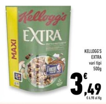 Conad Superstore KELLOGG'S EXTRA vari tipi 500g offerta