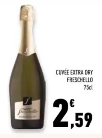 Conad Superstore CUVÉE EXTRA DRY FRESCHELLO 75cl offerta