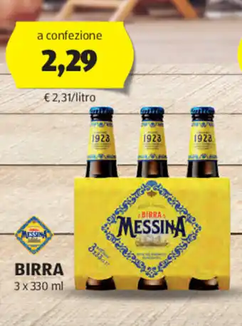 ALDI BIRRA 3 x 330 ml offerta