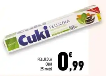 Conad Superstore PELLICOLA CUKI 25 metri offerta