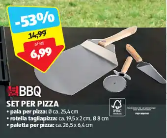 ALDI BBQ SET PER PIZZA offerta