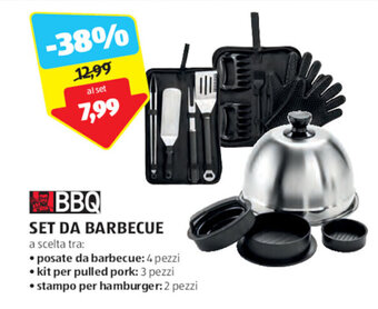 ALDI BBQ SET DA BARBECUE offerta
