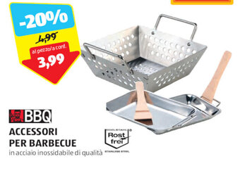 ALDI BBQ ACCESSORI PER BARBECUE offerta