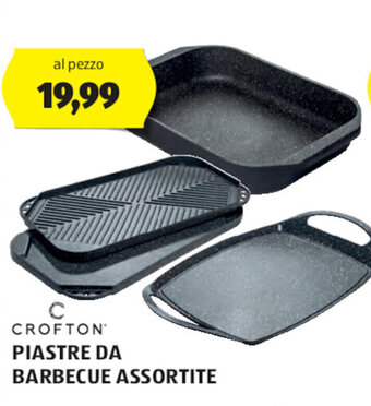 ALDI CROFTON PIASTRE DA BARBECUE ASSORTITE offerta