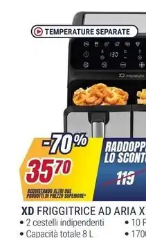 Trony Xd friggitrice ad aria jw800 offerta