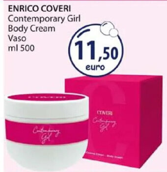 Acqua & Sapone ENRICO COVERI Contemporary Girl Body Cream Vaso ml 500 offerta