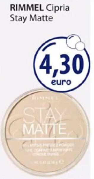 Acqua & Sapone RIMMEL Cipria Stay Matte offerta