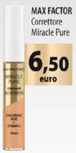 Acqua & Sapone MAX FACTOR Correttore Miracle Pure offerta