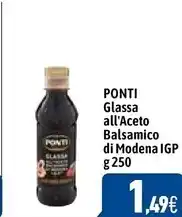 C+C Cash and Carry Ponti glassa all'aceto balsamico di modena igp offerta