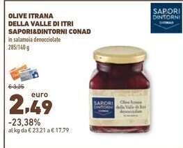 Conad Conad olive itrana della valle di itri sapori&dintorni offerta