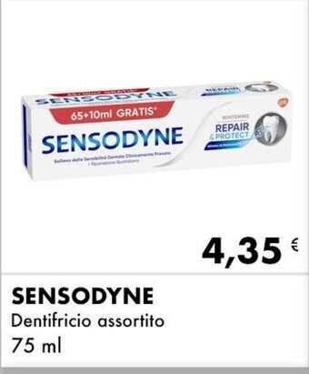 Iper Tosano SENSODYNE Dentifricio assortito 75 ml offerta