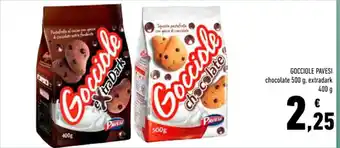Conad Superstore GOCCIOLE PAVESI chocolate 500 g offerta