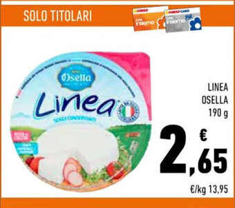 Conad Superstore LINEA OSELLA 190 g offerta