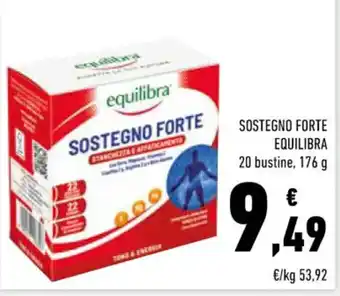 Conad Superstore SOSTEGNO FORTE EQUILIBRA 20 bustine, 176 g offerta
