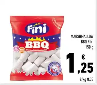 Conad Superstore MARSHMALLOW BBQ FINI 150 g offerta