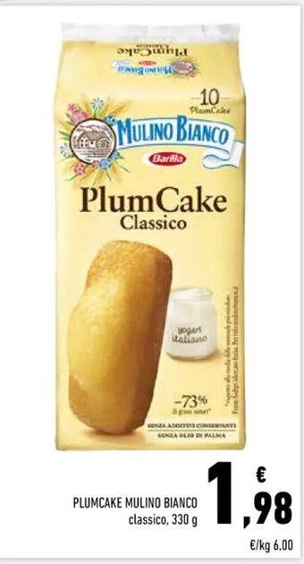 Conad Superstore PLUMCAKE MULINO BIANCO classico, 330 g offerta