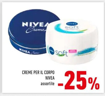 Conad Superstore CREME PER IL CORPO NIVEA assortite offerta