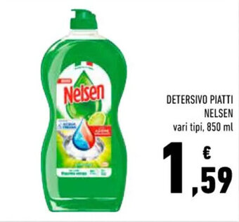 Conad Superstore DETERSIVO PIATTI NELSEN vari tipi, 850 ml offerta