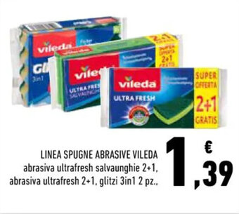 Conad Superstore LINEA SPUGNE ABRASIVE VILEDA offerta