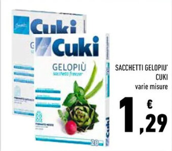 Conad Superstore SACCHETTI GELOPIU' CUKI offerta